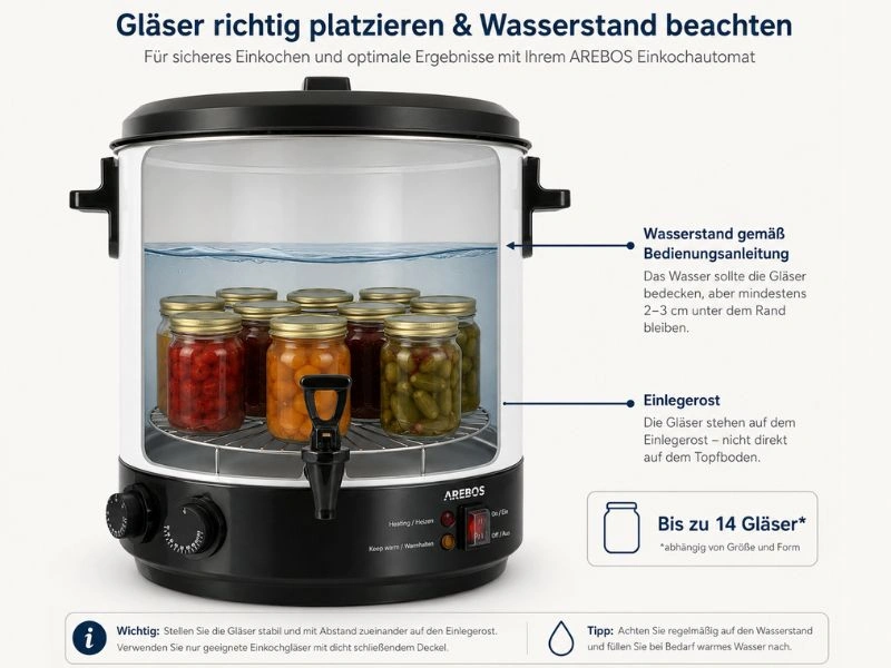 Einkochautomat kaufen: Ratgeber, Vergleich & Anwendung